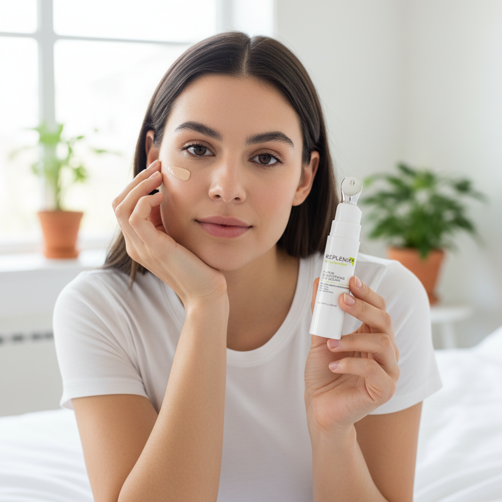 Aplikace očního krému